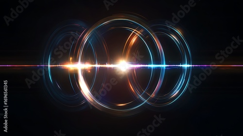 Luminous Orb Abstract Energy Sphere Background  Perfect for SciFi Fantasy and Tech Designs