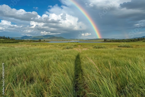 Semi-Arid Grassland Trails Featuring Wildlife and Scenic Green Views