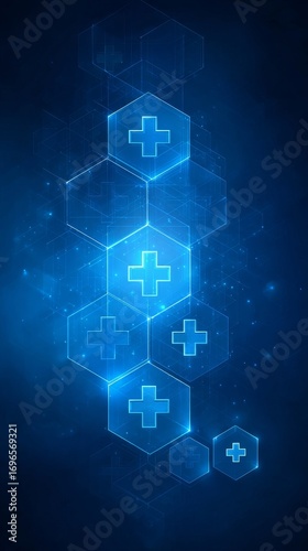 Modern Healthcare Technology Visualization With Medical Network, Data Analytics, and Connectivity
