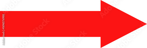 Icône flèche rouge en vecteur, disponible en SVG et PNG