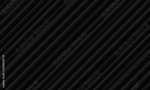 Diagonal black curtain texture background. abstract decoration.