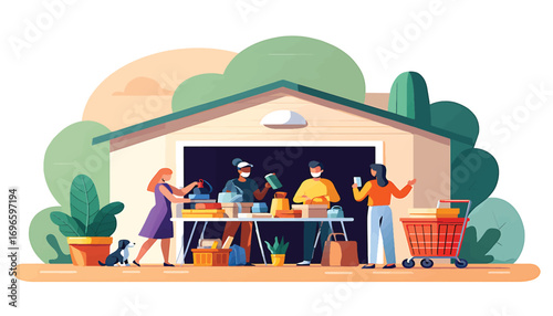 Community Garage Sale Supporting Local Needs