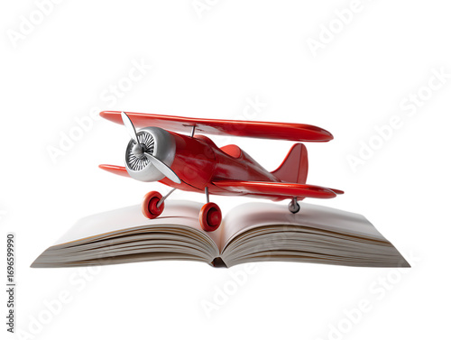Toy airplane realistic model for kids