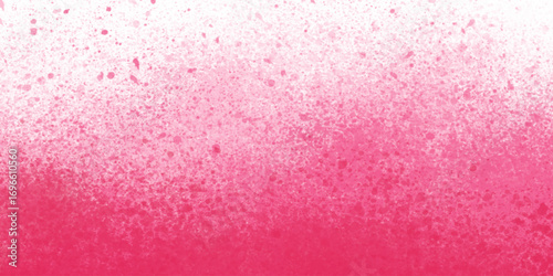 Pink gradient spray paint splatter background. modern pink wallpaper with gradient grunge spray design. Color stains on paper. splash of color isolated on transparent white background.