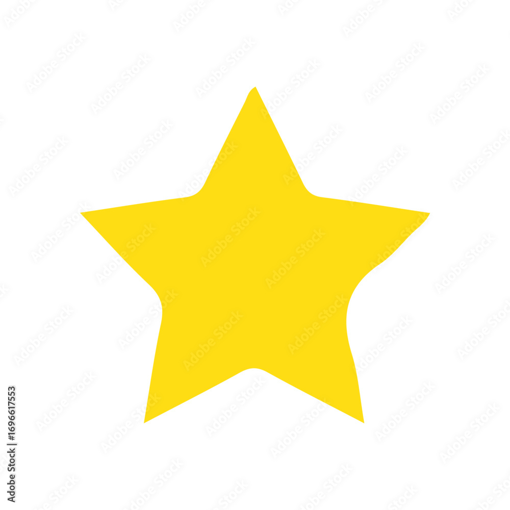 Obraz premium golden star icon