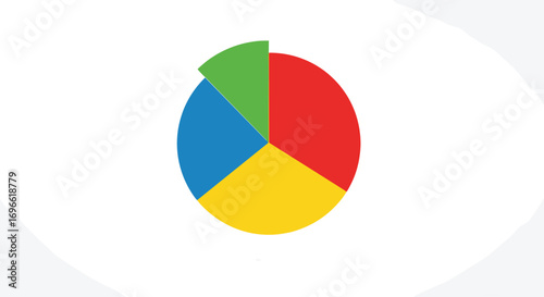 Colorful Pie Chart Graphic Free Download Colorful Pie Chart Graphic - GFXLoad