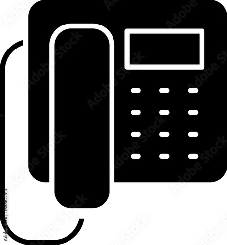 Telephone Icon Vector Illustration
