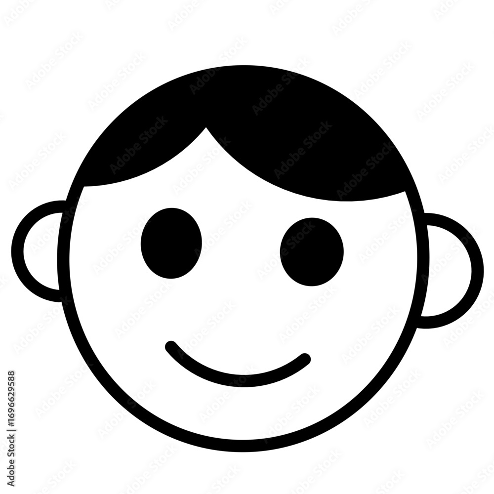 Fototapeta premium smiley face icon