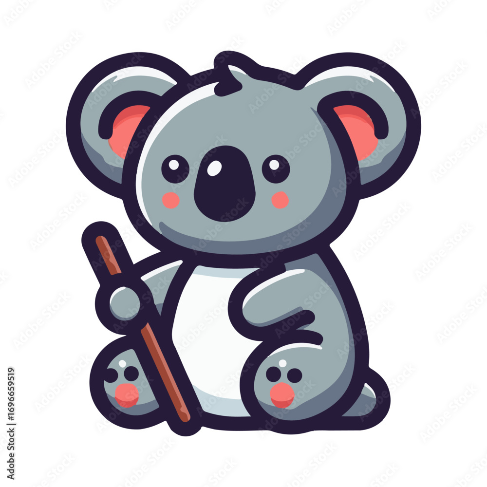 Obraz premium koala illustration design