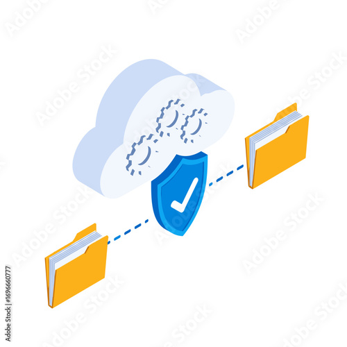 Secure cloud data storage and management solutions for digital information protection