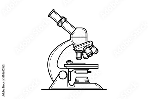 Microscope Laboratory Science Equipment