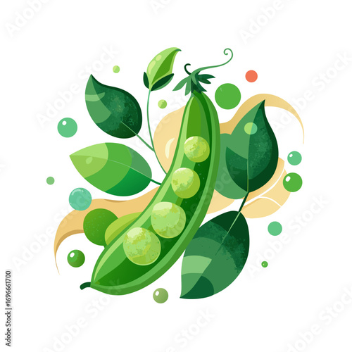 fresh green peas