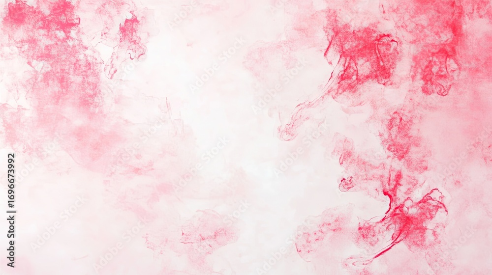 Fototapeta premium Abstract pink watercolor texture background