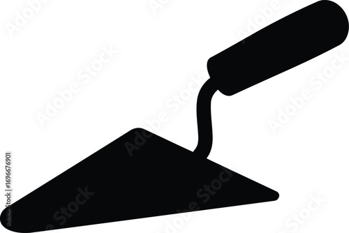 Trowel vector graphic scalable eps icon for construction and diy projects