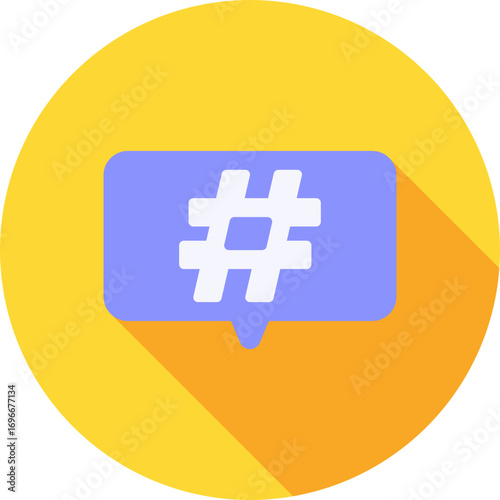 Social Media icon vector image. Suitable for mobile apps, web apps and print media.