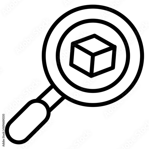 Product Search line icon