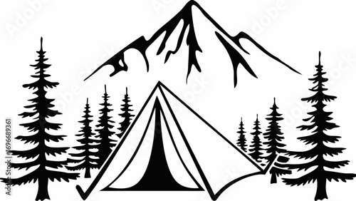 Camping in the Mountains