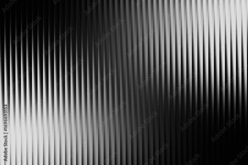 Fototapeta premium Monochromatic Abstract Vertical Stripes with Subtle Wave and Gradient background monochrome