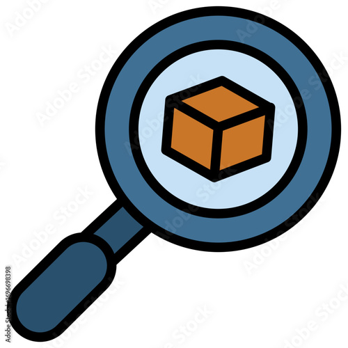 Product Search outline mixed icon