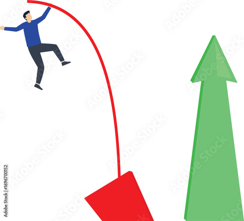 Pole Vault Illustrations, Achievement Illustrations, Arrival Illustrations, Arrow Symbol Illustrations, Arrowhead Illustrations, Aspirations Illustrations, Business Illustrations, Businessman Illustra