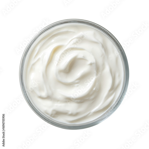 Enjoy fresh skyr with fruity toppings PNG