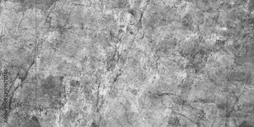Black and grey wall texture with rough concrete surface, distressed patterns, subtle cracks, grunge details, industrial and urban design background.