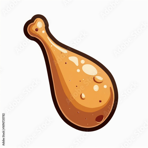 Vector illustration of a bottle of beer