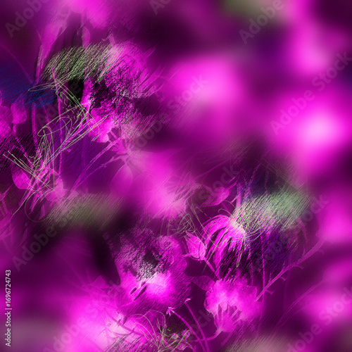 Watercolor bouquet of flowers, Beautiful abstract splash of paint, fashion illustration.Orchid flowers, poppy, cornflower,pansies, viola, field or garden flowers. seamless watercolor floral background