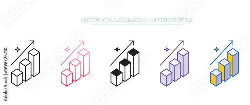 grow up icon design with white background stock illustration