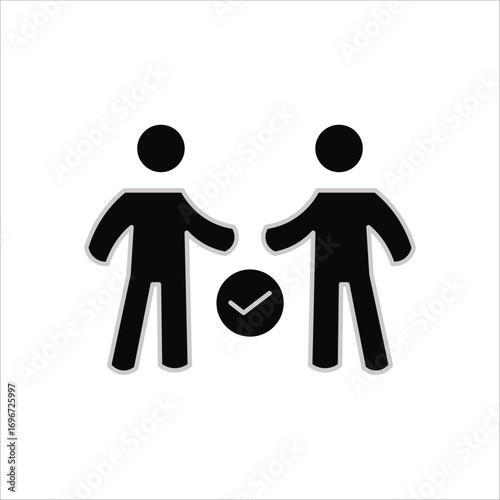reliance icons. simple solid vector illustration