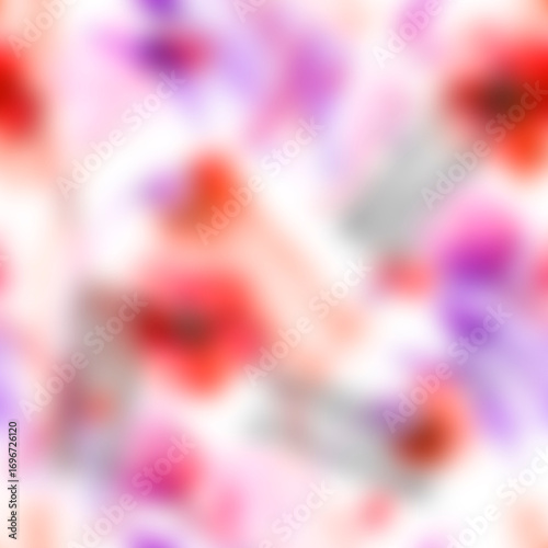 Watercolor bouquet of flowers, Beautiful abstract splash of paint, fashion illustration.Orchid flowers, poppy, cornflower,pansies, viola, field or garden flowers. seamless watercolor floral background