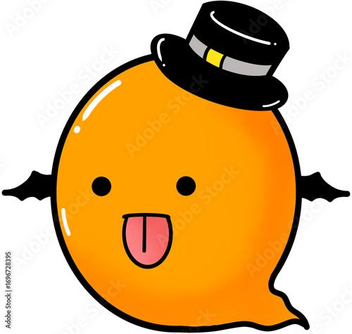 Playful Halloween Ghost