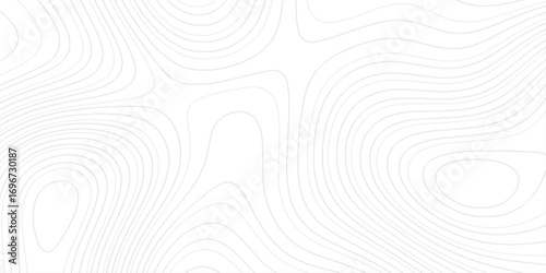 Abstract geological modern seamless curved wavy topographic line illustration showcasing layered contour patterns and elegant geographic depth.