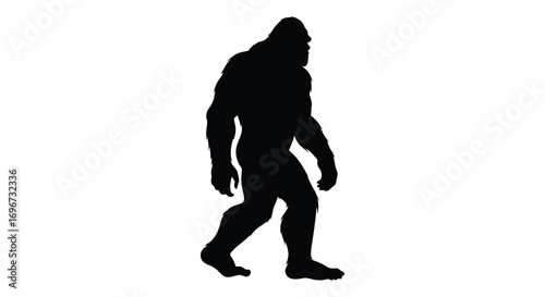 a mysterious figure walking alone in darkness silhouette