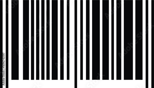 Simple Flat Design Barcode Label Data Identification Scan Icon