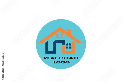A sleek, minimalist, and sophisticated logo that blends classic real estate motifs with contemporary design. It aims to evoke feelings of stability, growth, and aspiration, suitable for a high-end or 