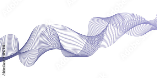 Abstract Smooth curved geometric and soft color gradient wave lines flowing elegantly with modern abstract motion and dynamic visual depth.
