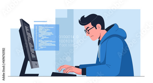Dedicated Software Engineer Concentrates on Coding, Developing Innovative Solutions Efficiently
