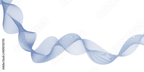 Abstract seamless geometric Elegant wave line or blending lines flowing across minimalist abstract background creating rhythmic motion and dynamic background.