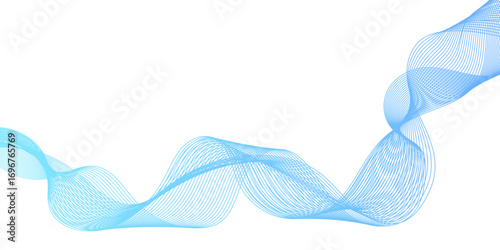 Abstract seamless geometric Elegant wave line or blending lines flowing across minimalist abstract background creating rhythmic motion and dynamic background.