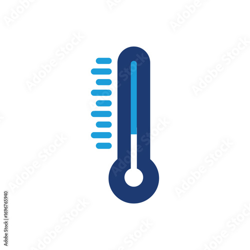 temperature colored icon vector design good for web or mobile app