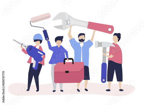 Team of Repairman Ready to Build and Fix Everything