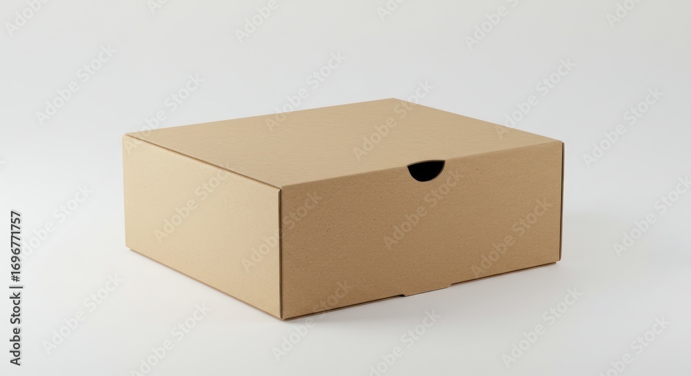 Obraz premium open cardboard box