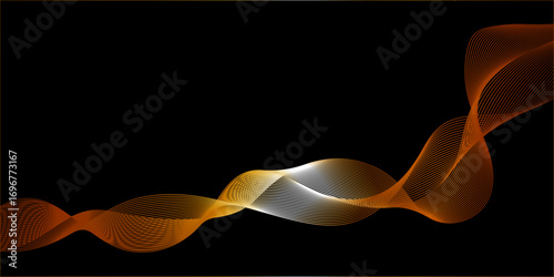 abstract geometric curved dynamic and elegant Fluid Wave Lines Flowing Smoothly Across the Surface, the blending line Creating Rhythmic Patterns That Evoke Motion, Energy, and Tranquility.