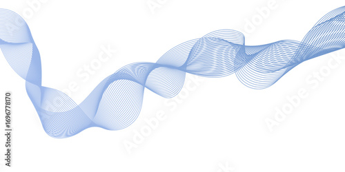 modern dynamic and seamless abstract tech Smooth flowing wave blending lines forming elegant dynamic abstract pattern for modern creative backgrounds.