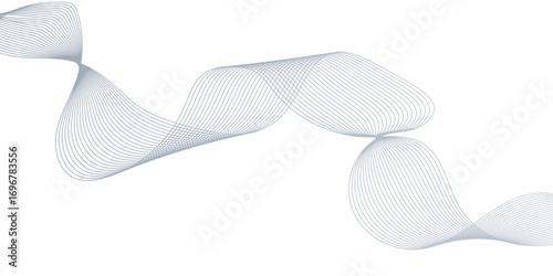 Abstract wave line background with smooth flowing curves, dynamic motion effect, modern pattern, gradient flow, elegant decorative digital design.	