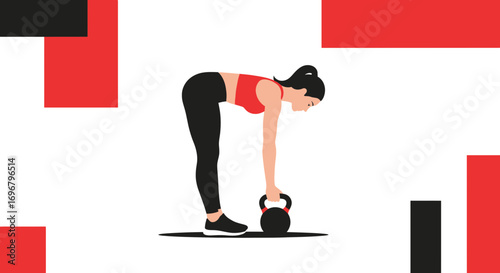 Strength Training With Kettlebell: Empowering Women's Fitness And Building Muscle