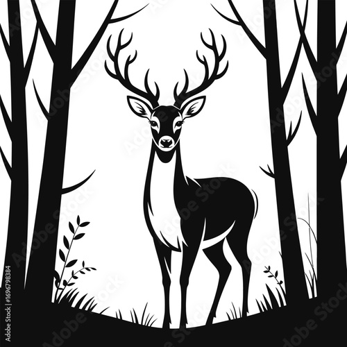 deer in the forest