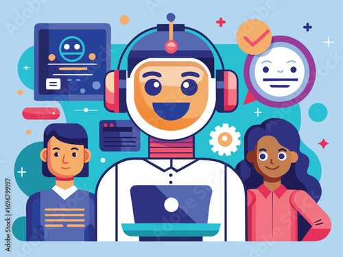 Smart AI Assistant for Online Communication Graphic