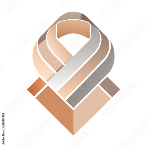 Abstract logo design modern elegant brand identity visual abstract logo